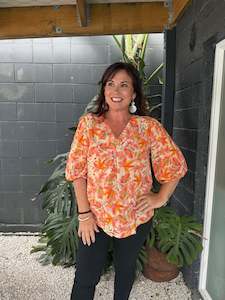 The Cottage Collection | Orchid Top - Floral