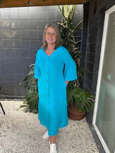 The Cottage Collection | Isabella Dress - Blue