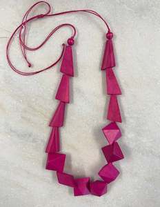 The Cottage Collection | Geo Necklace - Pink