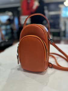 The Cottage Collection | Sasha Handbag - Tangerine