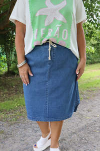 Betty Basics | Dara Denim Skirt