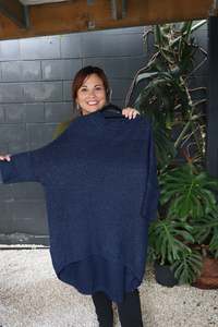 New Arrivals: The Cottage Collection | Snuggly Tunic - navy
