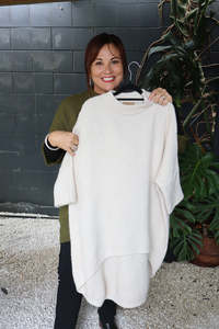 Tunic 1: The Cottage Collection | Snuggly Tunic - Cream