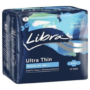 Libra Ultrathin Regular Pad with Wings