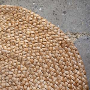 Jute: Round Shaker Weave Jute Mats