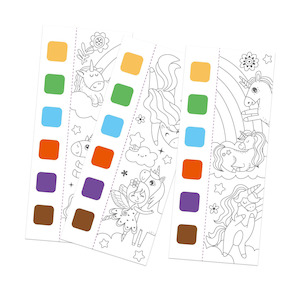Toys: Pocket Watercolour Painting Book - Unicorns