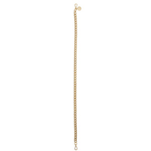 Gift Ideas: Saben - Feature Shoulder  Strap - Gold Curb