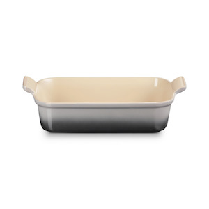 Le Creuset: Le Creuset- Heritage Rectangle Dish 26cm - Flint