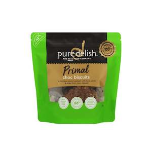 Snacks: Pure Delish - Primal Choc Biscuits