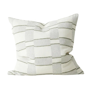 Cushions: Lorenzo Cushion - Olive + Weave Filled Inner