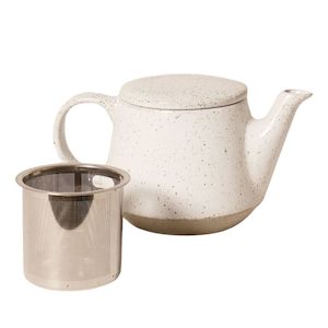 Tea: Teapot - Ritual Speckled White