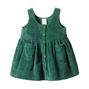 Nature Baby: Nature Baby - Amelia Pinafore - Pine