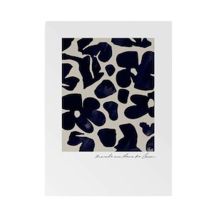 Art: Papier HQ- Gucci Flower Market Print Navy