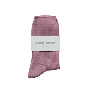 Le Bon Shoppe Socks - Her Socks Lurex - Sparkling Rose