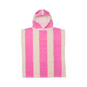 Crywolf - Hooded Towel - Candy Stripe