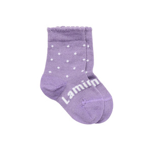 Lamington Merino Baby Socks - Berry