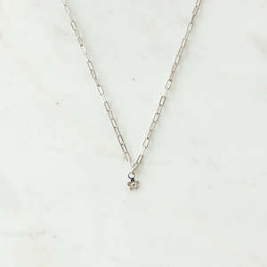 Daisy Day Mini Link Necklace