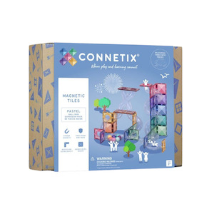 Connetix Tiles: Pastel Ball Run Expansion Pack- 80pc