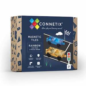 Connetix Tiles - Rainbow Car Pack 2pc