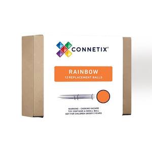 Connetix Tiles - Rainbow Ball Pack 12pc