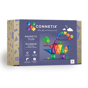 Connetix Tiles - Rainbow Mini Pack 24pc