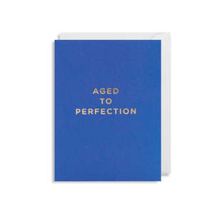 Cards: Aged To Perfection - Card