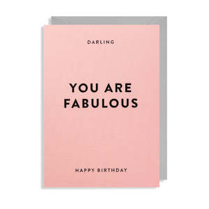 Cards: Darling You Are Fabulous - Card*