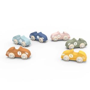 Wooden Toys: Speedy Monkey - Racing Cars