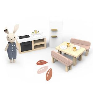 Speedy Monkey - Doll House Kitchen + 1 Character