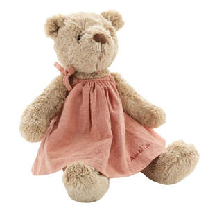 Toys: PERSONALISED- Mrs Honey Bear- Pink