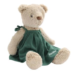 Toys: PERSONALISED- Mrs Honey Bear- Green