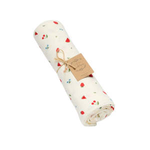 Baby Blanket Wraps: Organic Muslin Swaddle - Sweet Pickings