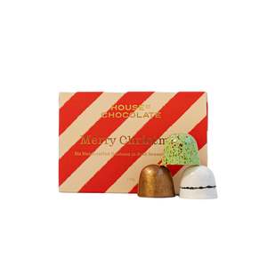 Confectionery Chocolate: House Of Chocolate - Christmas Mixed Bonbon Selection - 6pk