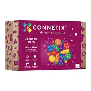 Connetix Tiles: Connetix Tiles - Rainbow Geometry Pack 30pc
