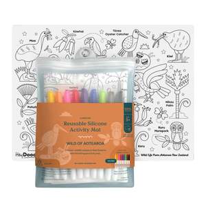 Drawing Craft: Hey Doodle - Wild of Aotearoa Classic Colouring & Doodle Mat