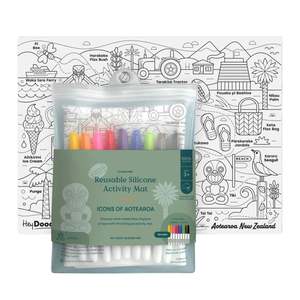 Drawing Craft: Hey Doodle - Icons of Aotearoa Classic Colouring & Doodle Mat