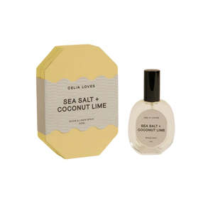 Homeware: Celia Loves - Room Spray - Sea Salt + Coconut Lime