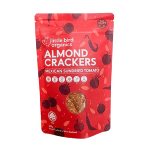 Snacks: Almond Crackers - Mexican Sundried Tomato