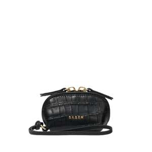 Saben - Tarin AirPods Pouch - Black Croc