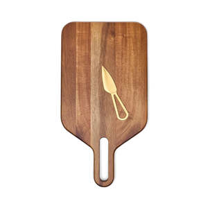 Here's How - The Garth Cheese Board & Knife Set