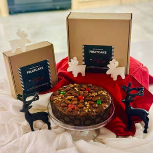 Simon Gaults - Christmas Fruit Cake Round 1kg