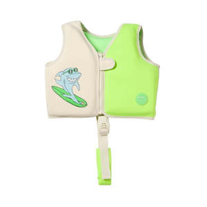 Kids Summer Essentials: PRE-ORDER: Sunnylife - Swim Vest - Salty The Shark