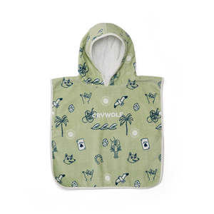 Kids Summer Essentials: Crywolf - Baby Hooded Towel - Lucky Days
