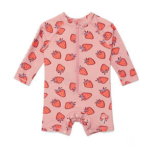 Kids Summer Essentials: Crywolf - Rash Suit - Strawberry Splash