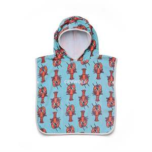 Crywolf - Baby Hooded Towel - Little Lobsters
