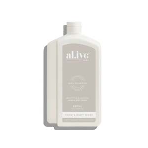 Body Bathroom: Al.ive Body - 1L Wash Refill - Sea Cotton & Coconut