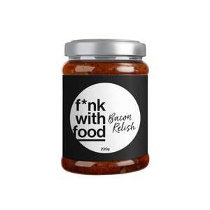 Condiments Sauces: F*nk With Food - Bacon Relish - 230g