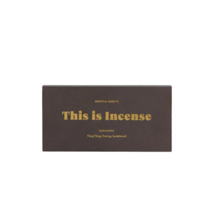 Home Fragrance: This Is Incense. GROUNDED