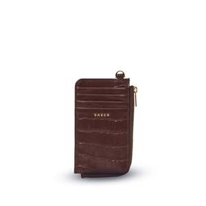 Gift Ideas: Winona Card Holder Espresso Croc