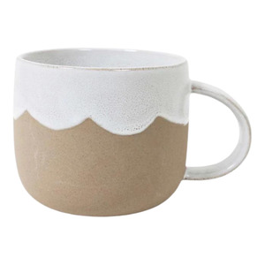 Scallop Mug - Snow